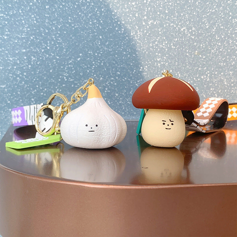 Wholesale PVC Niche Farm Series Key Pendant
